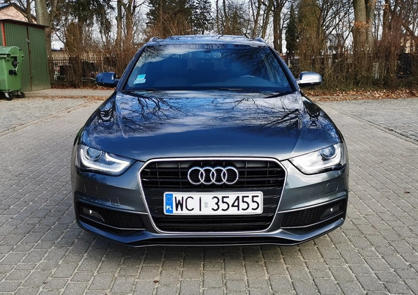 Audi A4 cena 54900 przebieg: 270000, rok produkcji 2012 z Czersk małe 407